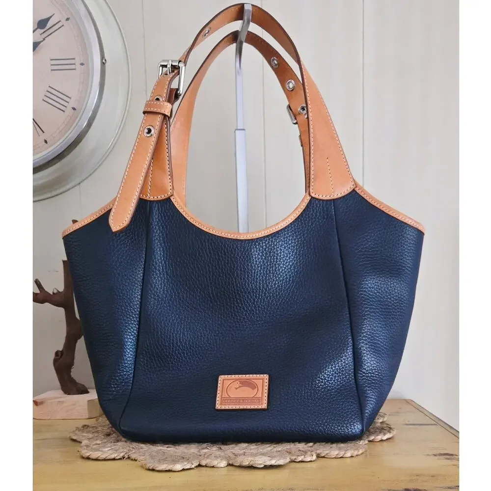 Dooney and Bourke Patterson Midnight Blue Ladies Tote Bag PreLoved Condition